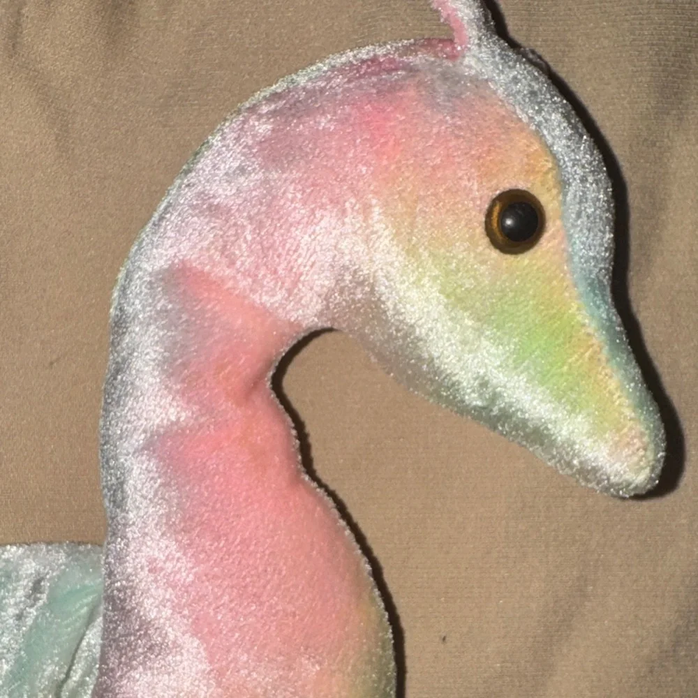 Colorful Plush Seahorse Bird Toy